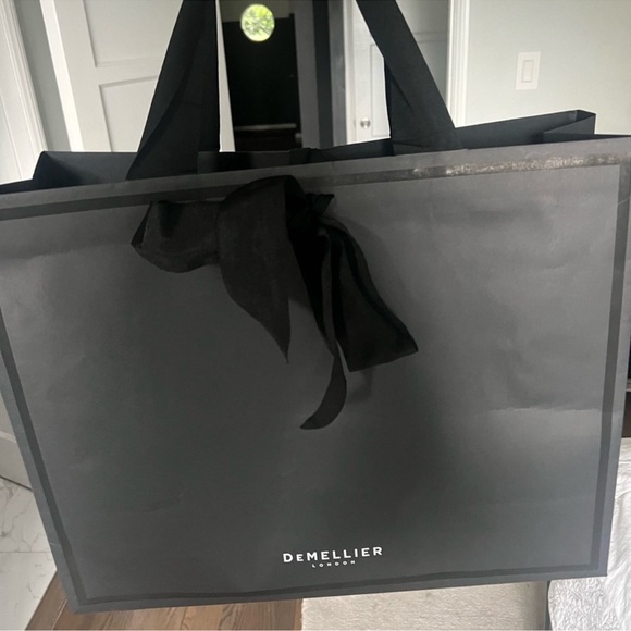 DeMellier Midi New York black croc effect bag brand new never worn in dustbag! - Picture 8 of 15